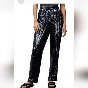 Lafayette 148 New York Sequined Pants Medium NWT